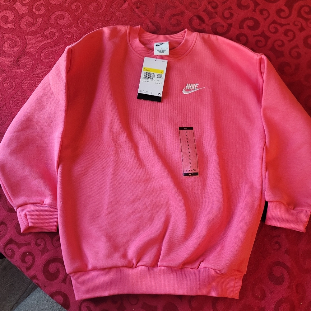 Pink Nike Sweater